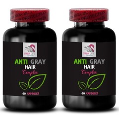 Nutrient-Rich Care – GRAY HAIR COMPLEX – Biotin Nourishment 2 Bottles 120C