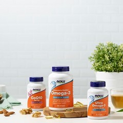NOW Foods (2 PACKS) Omega 3 Fish Oil, 1000 mg, 200 Softgels