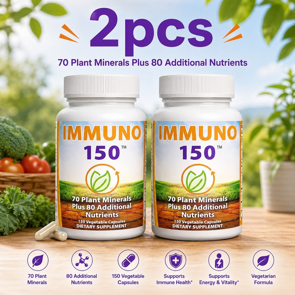 The IMMUNO Ultimate Multivitamin & Immune Aid Supplement 300 Capsules