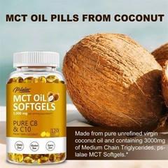 MCT Oil 240pcs – Supports Energy and Mental Clarity, Appetite Suppressant