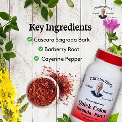 Quick Colon Part 1, Colon Health Support, 100 Veg Caps