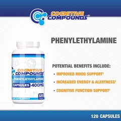 Phenylethylamine Pea Capsules Cognitive Function Support & Elevated Mood 12…