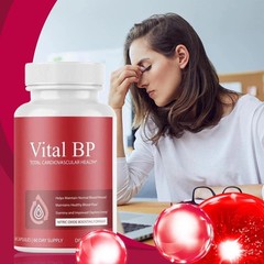 Vital BP-Total Cardiovascular Health, Support Blood Flow – Pack of 1 .