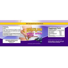 Brazilian Belly Burn Acai Berry & Garcinia Healthy Weight Loss Support Capsules