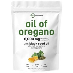 Micro Ingredients Supplement – Oregano Oil with Black Seed Oil NEW