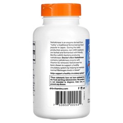 2 X Doctor’s Best, Nattokinase, 2,000 FUs, 270 Veggie Caps