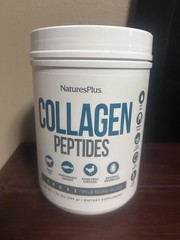 Nature’s Plus Collagen Peptides Powder 588 Grams Exp 07/26