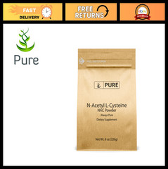 NAC N-Acetyl L-Cysteine Powder 8 oz – Lab Verified, Pure, No Fillers, Antioxidan