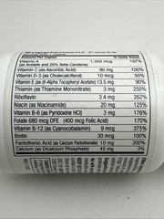 GeriCare Thera High Potency Multivitamin Nutritional Supplement 100 Caps BB 3/27