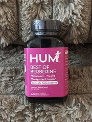HUM Best of Berberine Supplement 1200mg – Advanced Bioavailability Pure 01/28+
