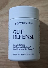 BODYHEALTH Gut Defense Dietary Supplement 90 Softgels Exp 06/27