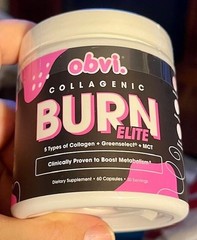 obvi. COLLAGENIC BURN ELITE – Metabolism, Fat Burning & Beauty – 60 Cap – 07/27!
