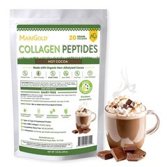 Grass-fed Collagen Peptides Powder Hot Cocoa 1LB 1 Pound (Pack of 1)