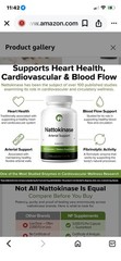 NFSupplements Nattokinase Arterial Support 5000 FU 250mg 30 Vegan Capsules