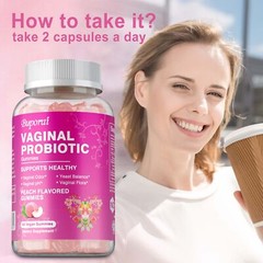 Vaginal Probiotic Gummies -Promotes Healthy Vaginal Odor and Balances Vaginal PH