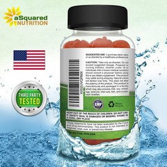 aSquared Nutrition Apple Cider Vinegar Gummies 1500mg Per Serving with The …