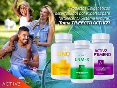 NEW ACTIVZ EPIGENETIC TRIFECTA 3 bottles set 1 LINQ + 1 GNMX + 1 OPTIMEND
