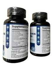 2x Minch Multivitamin for Men Capsules – 2 x 120 Count – Ex: 3/27