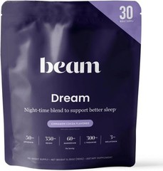 Beam Dream Sleep Powder | L-Theanine, Reishi, Magnesium |30 Servings-EXP-12/2027