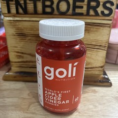 Goli Nutrition World’s First Apple Cider Vinegar Gummies 60 Count 5/2026 Exp