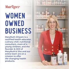 MaryRuth Organics Gut Flora Health+ Enzymes | Up to 2 Month Supply | Prebioti…