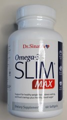 Dr. Sinatra Omega – 3 Slim Max Softgels – Exp 1/2027 – 60 Count