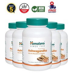 HI.MALAYA Ashwagandha 120 Tabs Pack of 5 Energy