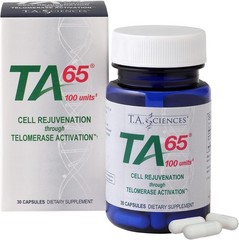 T.A. Sciences Telomerase Activation Supplement – 100 Units TA 65 MD, 30 Capsul