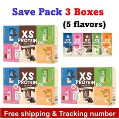 3 X Wink White XS Protein Box Set 5 Flavor Dietary Supplement