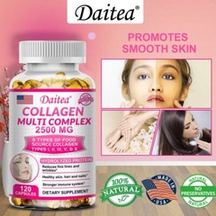 Collagen + Biotin + L-Glutathione – Premium Marine Collagen- Anti-Aging & Joints