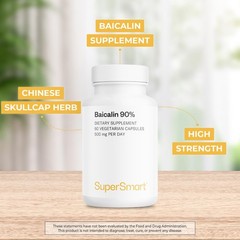 – 90% Baicalin 500mg per Day (Scutellaria Baicalensis) – Chinese Skullcap Ext…