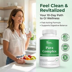 Para Complex Intestinal Cleanser – Wormwood, Black Walnut, Cleanse for Humans