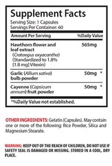 Premium Hawthorn – Hawthorn Extract 665mg – May Boost Respiratory Health 3B