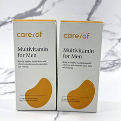 Multivitamin For Men “care/of” Brand (2X) 60 tablets Gluten Free EXP 07/25