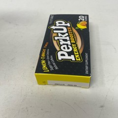 HealthA2Z PerkUp Energy Cubes Lemon-Tangie 20ct 50mg Caffeine