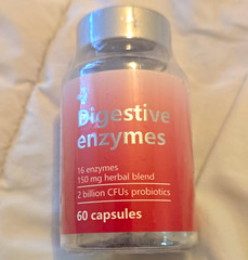 Digestive Enzymes + Probiotics Vegan Capsules 60 Ct, 16 Enzymes, 2B CFUs