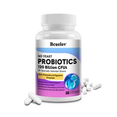 Probiotics 120 Billion CFU Capsules – Supports Digestive And Gut Health