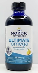 Nordic Naturals Ultimate Omega 2840mg Omega-3 8oz / 237mL 12/2026+ NEW SEALED