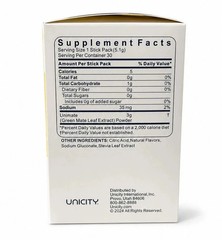 UNICITY | Unimate ultra-concentrated yerba mate drink mix Natural Lemon Flavor