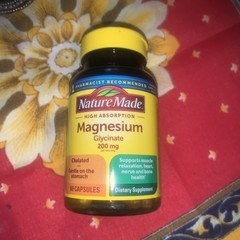 Nature Made Magnesium Glycinate 200mg 60 Caps