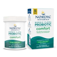 Nordic Naturals Flora Probiotic Comfort – Probiotic for Digestive Issues, 30 Ct