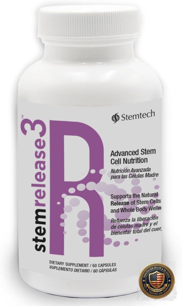 Stem Cell Nutrition Supplement 60 Capsules Telomere Health Support