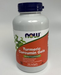 Now Foods Curcumin Softgels 120 Softgels NEW Sealed Exp 5/2028