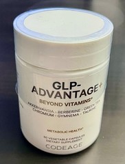 Codeage GLP-Advantage+ Beyond Vitamins 60ct Exp 03/2027 NEW BOTTLE