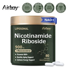 Nicotinamide Riboside 900mg – Anti-aging NAD Supplement, Focus, Memory Booster