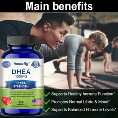 Promote Mood Supplements Improve Performance Immune Boost Energy 120 CT US
