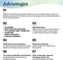 Delicious Vanilla Meal Replacement Drink – 26 Vitamins & 1 Pound of Nutrition