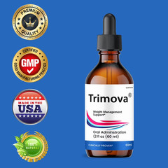 Trimova Weight Loss Drops for Burning Excess Fat & Boosting Energy (30 Servs.)