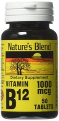 Vitamin Pack of 50 Capsules Gluten Free Sugar Free Supports Nervous System