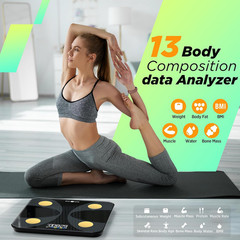 Scale for Body Weight and Fat Percentage, RunStar Digital Accurate Bathroom Smar